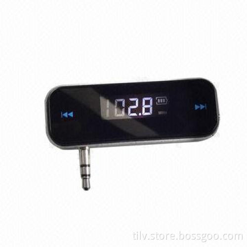 Attractive Black Color Car FM Transmitter for Samsung